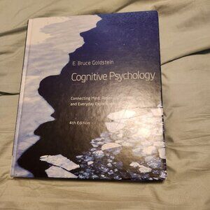 Cognitive Psychology 4th Edition by E. Bruce Goldstein
